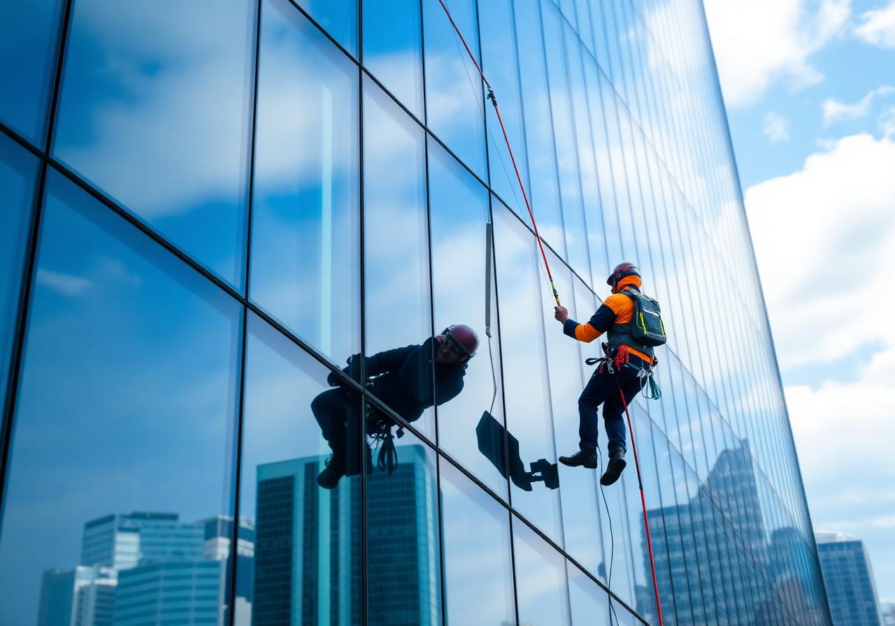 Glazing at Height